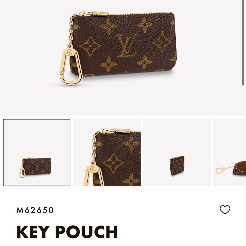 Authentic Louis Vuitton Monogram Key Pouch